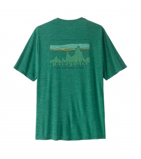 Тениска Patagonia Capilene Cool Daily Shirt - '73 Skyline M's