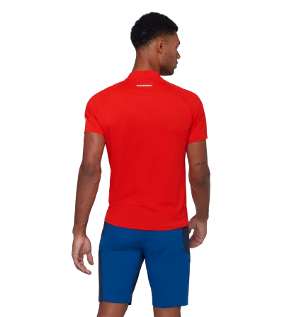 Тениска Mammut Ducan FL Half Zip T-Shirt Men