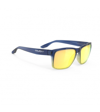 Слънчеви Oчила Rudy Spinhawk Edge Crystal Blue Avio Apple Green Fade Gloss Multilaser Yellow