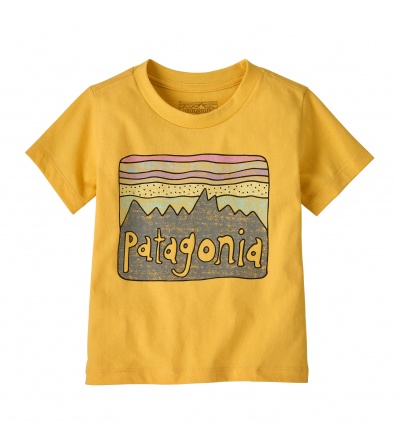 Детскa Блуза Patagonia Baby Fitz Roy Skies T-Shirt