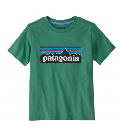 Детска Тениска Patagonia Kid's P-6 Logo T-Shirt