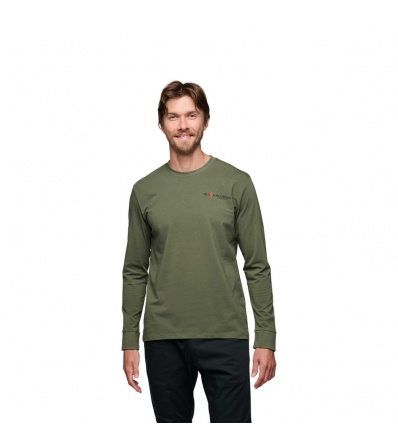 Блуза Black Diamond Heritage Wordmark Long Sleeve Tee M's