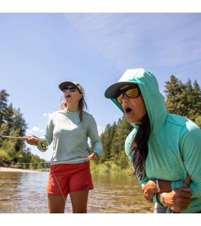 Блуза Patagonia Capilene Cool Sun Hoody - Peak Visions 40+ UPF W's