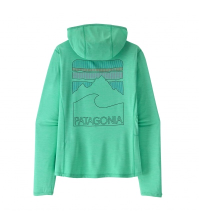 Блуза Patagonia Capilene Cool Sun Hoody - Peak Visions 40+ UPF W's
