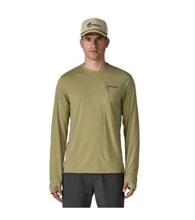 Блуза Patagonia Long-Sleeved Capilene Cool Sun Shirt - Fitz Roy Trout 40+ UPF M's