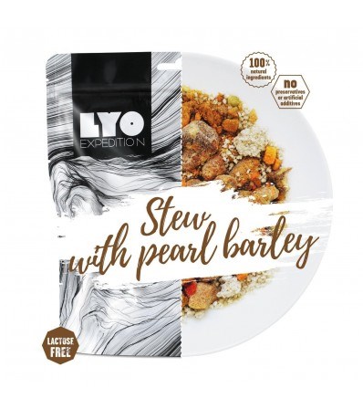 Свинска яхния с белен ечемик LYO Pork Stew with Pearl Barley 370g