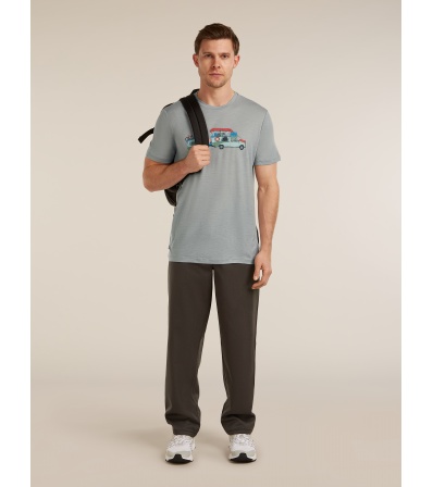 Тениска Icebreaker Merino 150 Tech Lite SS Tee Transportage M's