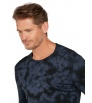 Блуза Icebreaker M's 200 Oasis LS Crewe Thermal Top Cloud Dye Winter 2025