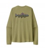 Блуза Patagonia Long-Sleeved Capilene Cool Sun Shirt - Fitz Roy Trout 40+ UPF M's